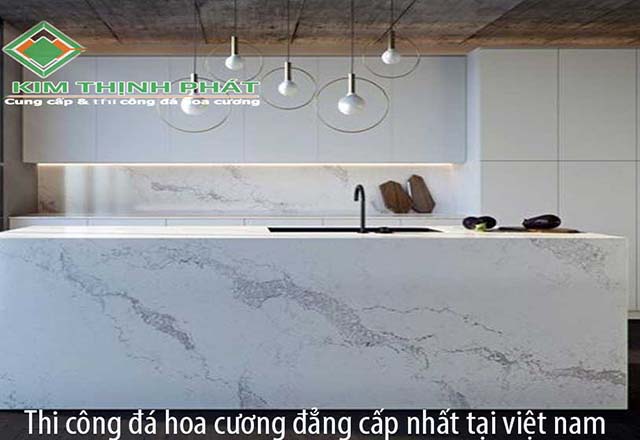 bếp đá hoa cương