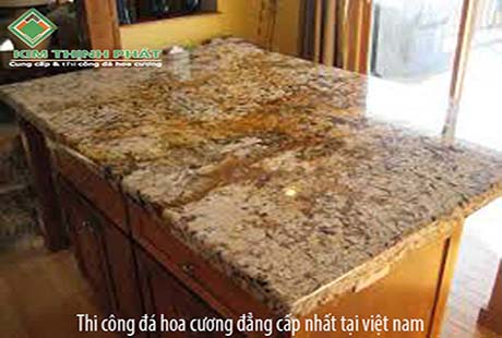 bếp đá hoa cương