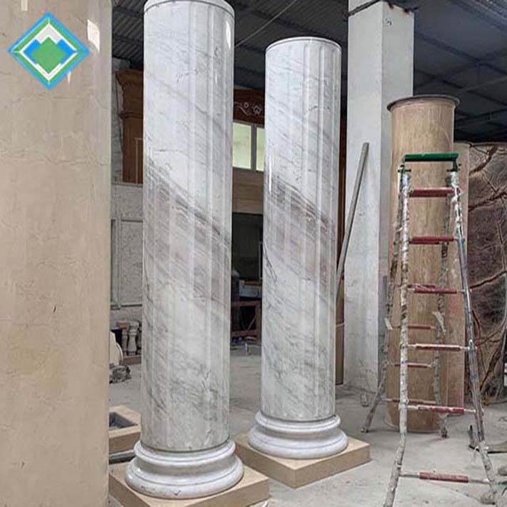 Cắt đá granite cột tròn