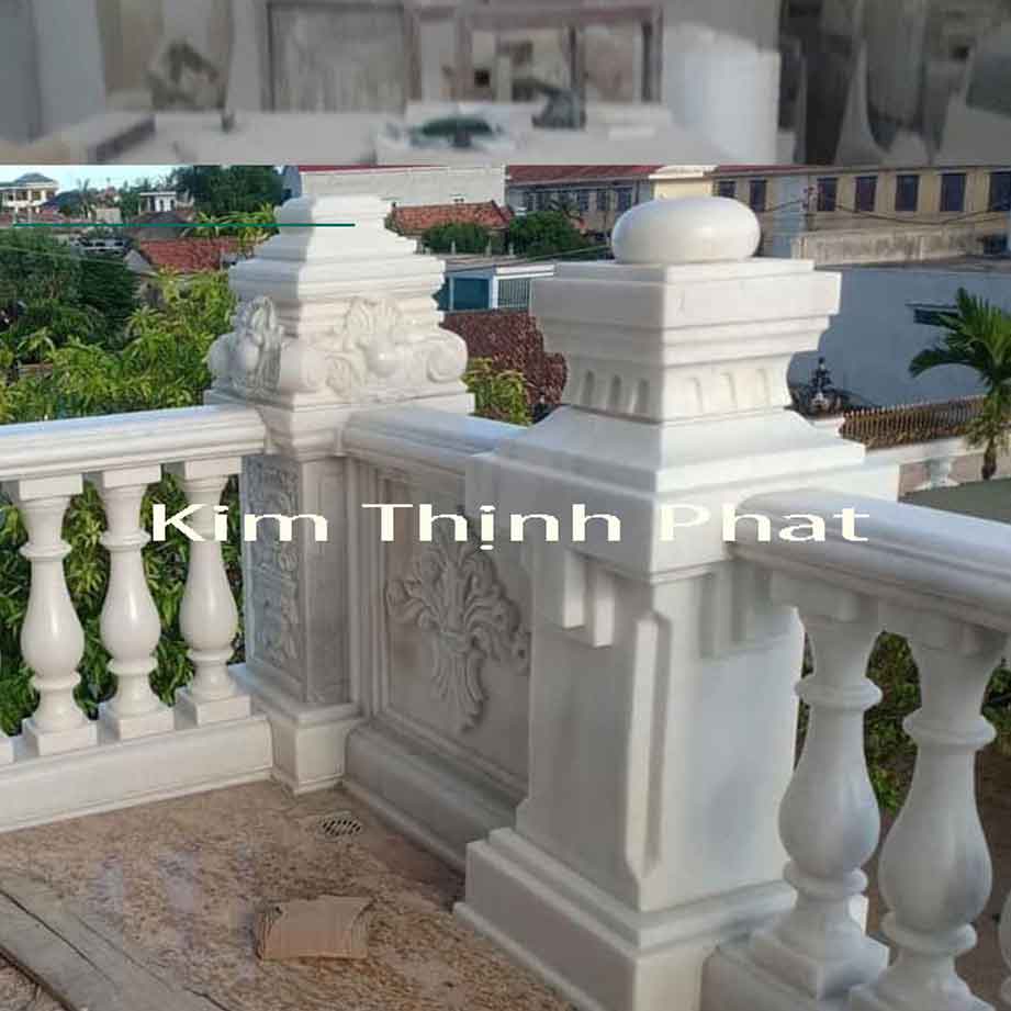 con tiện đá hoa cương lan can