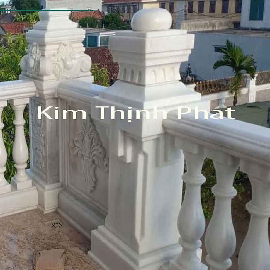 con tiện đá hoa cương lan can