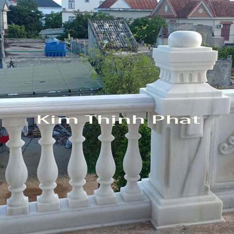 con tiện đá hoa cương lan can