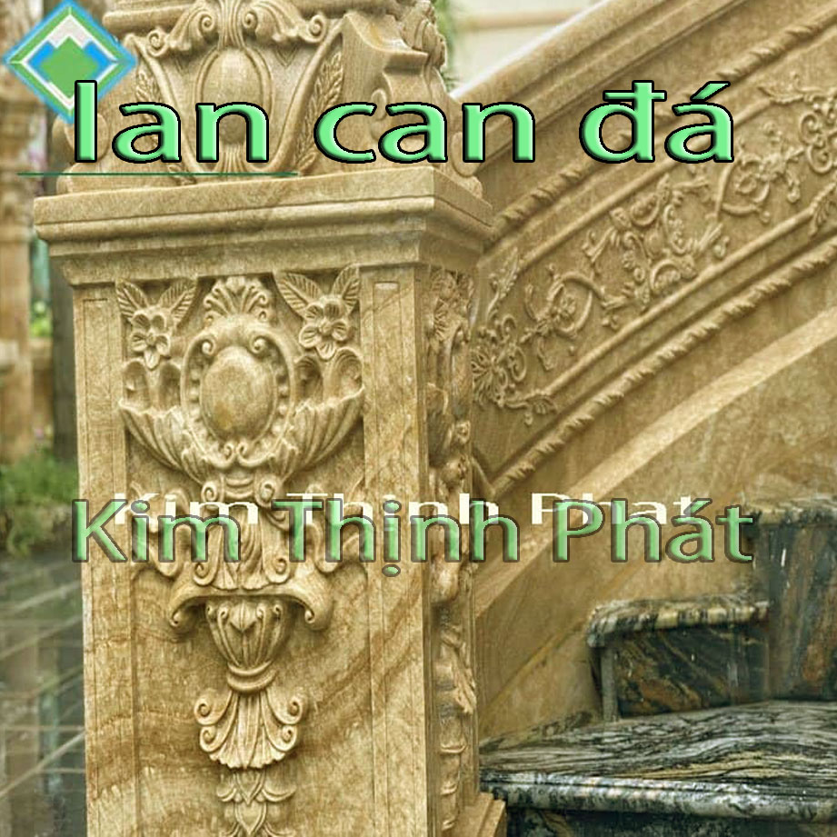 Con tiện đá lan can đá hoa cương