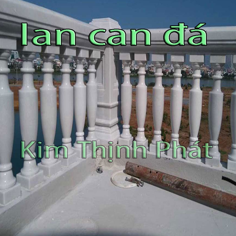 Con tiện đá lan can đá hoa cương