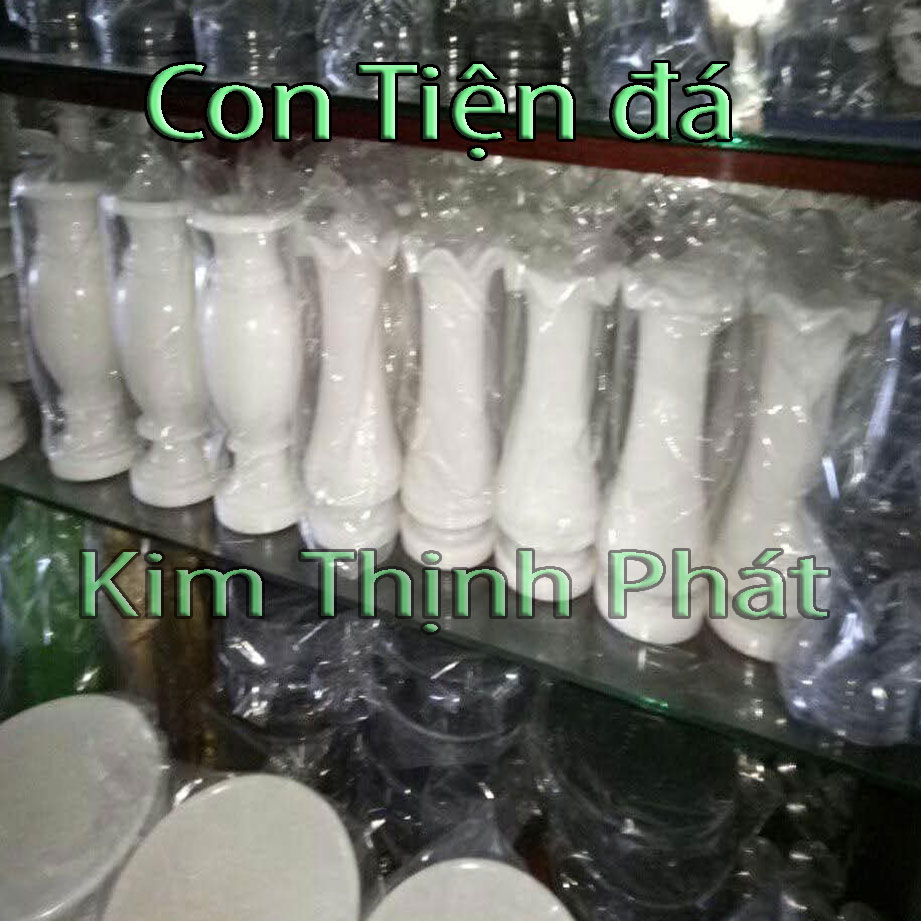 Con tiện đá lan can đá hoa cương