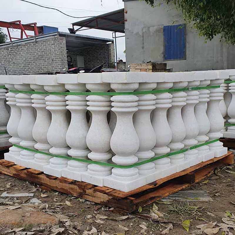 con tiện đá granite trắng 109