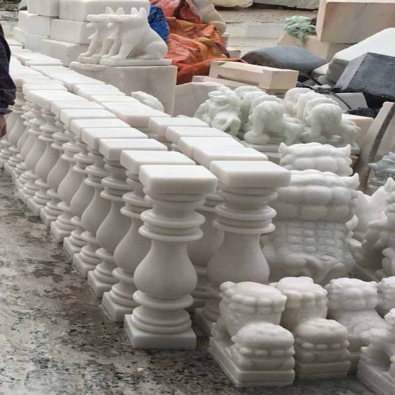 con tiện đá granite trắng 115