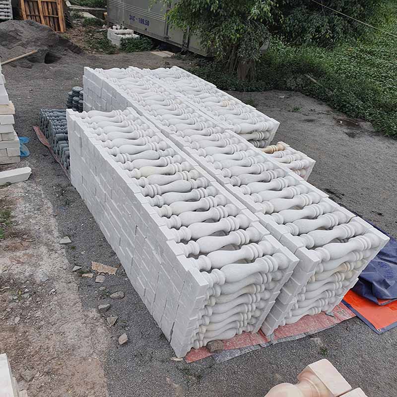 con tiện đá granite trắng 313