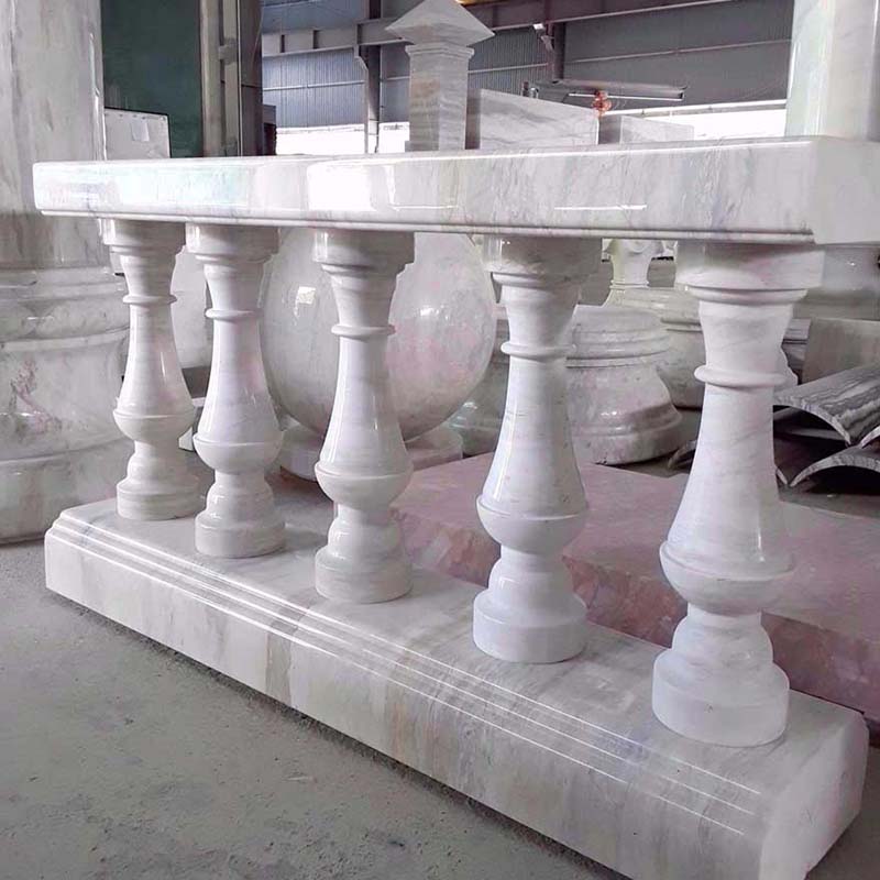 con tiện đá granite trắng 418