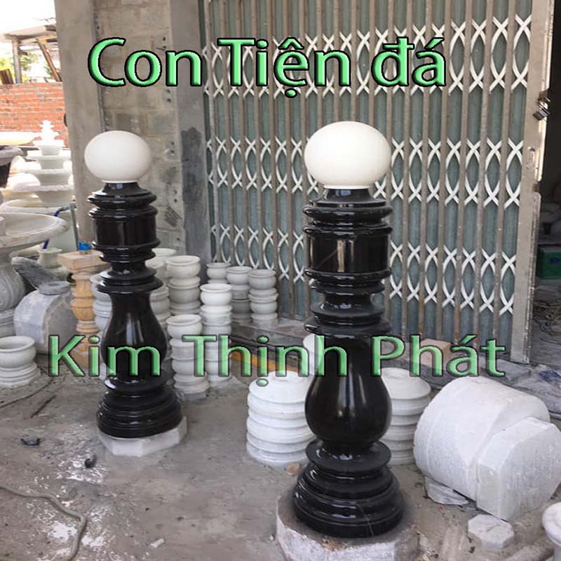 con tiện đá hoa cương lan can