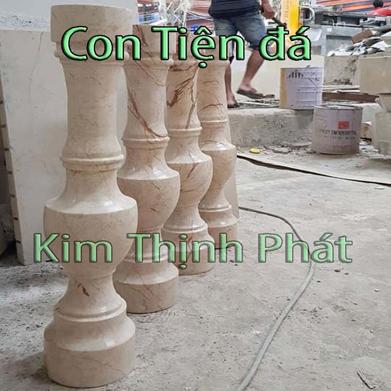 con tiện đá hoa cương lan can