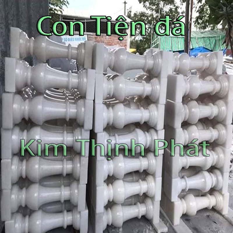 con tiện đá hoa cương lan can