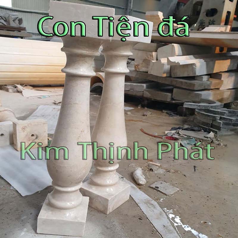 con tiện đá hoa cương lan can