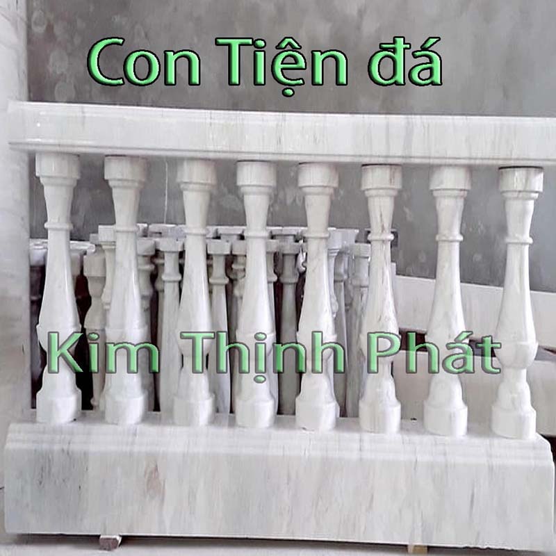 con tiện đá hoa cương lan can