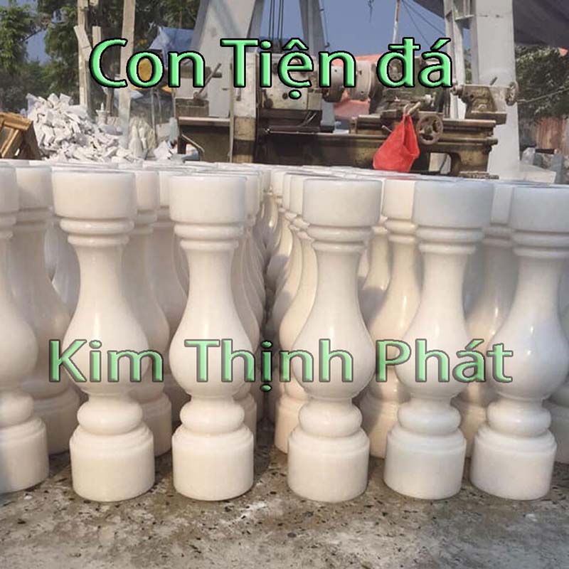 con tiện đá hoa cương lan can