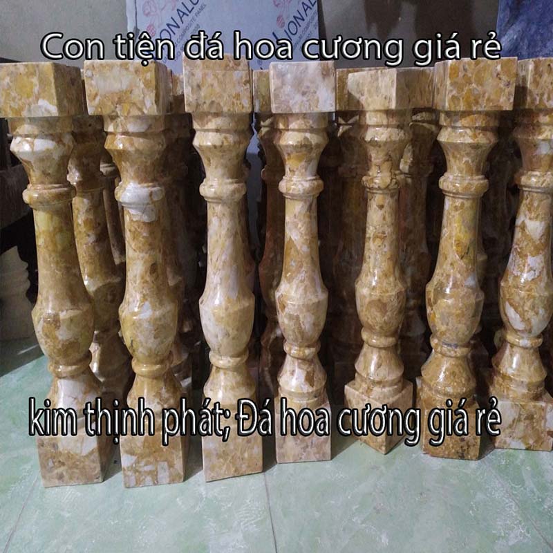 con tiện đá hoa cương lan can