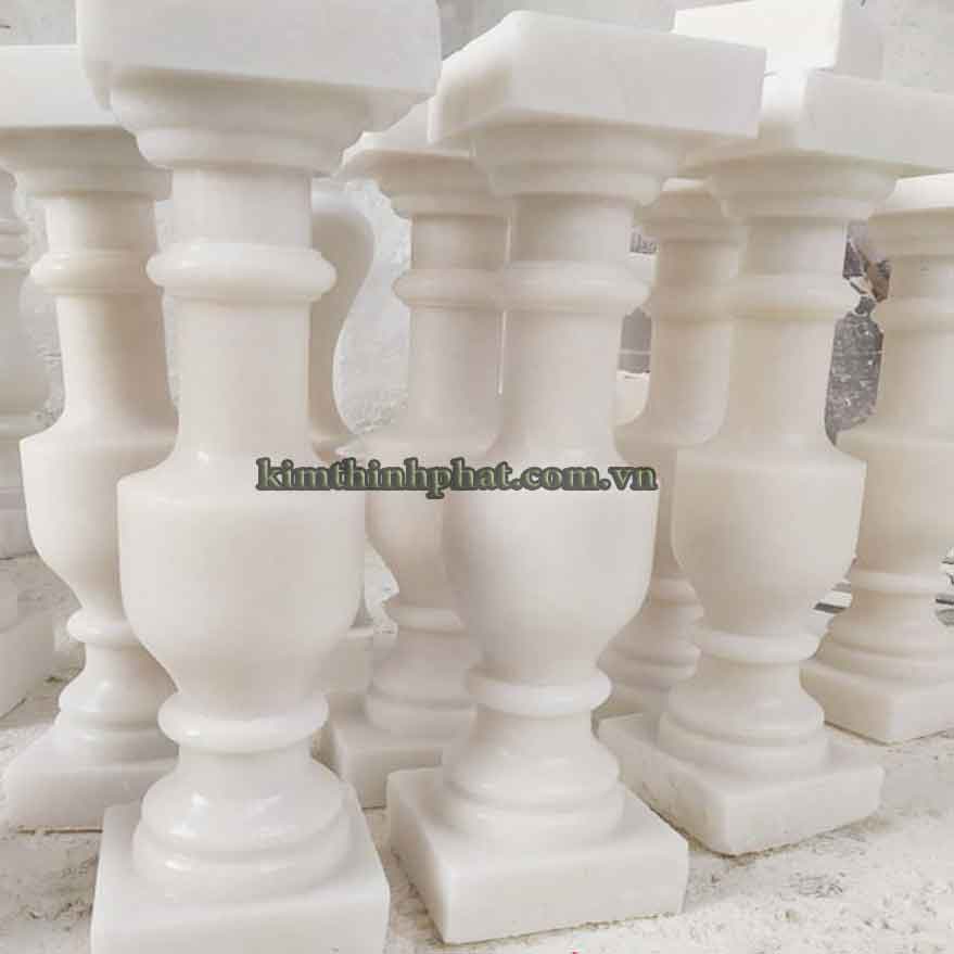 Con tiện đá hoa cương lan can marble tự nhiên