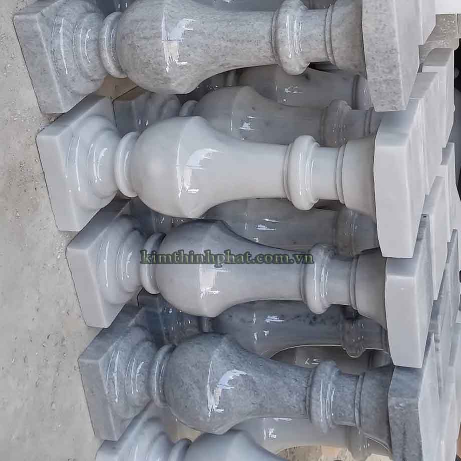 Con tiện đá hoa cương lan can màu tím
