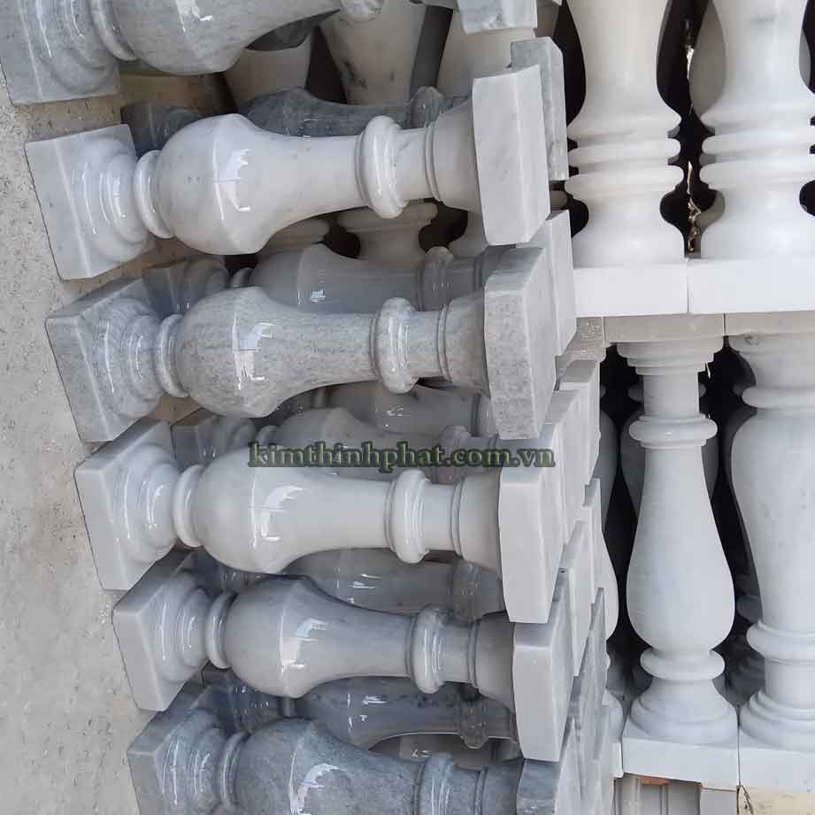 Con tiện đá hoa cương lan can màu tím