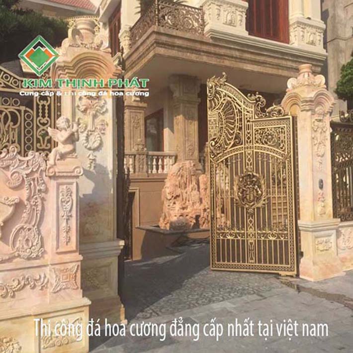 Cột Đá Hoa Cương Cao Cấp 006