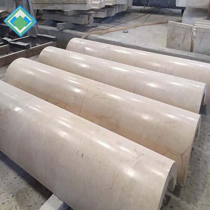 Cột đá hoa cương marble 08