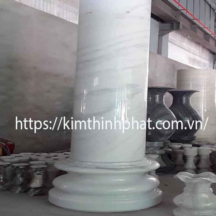 Cột đá hoa cương marble 11