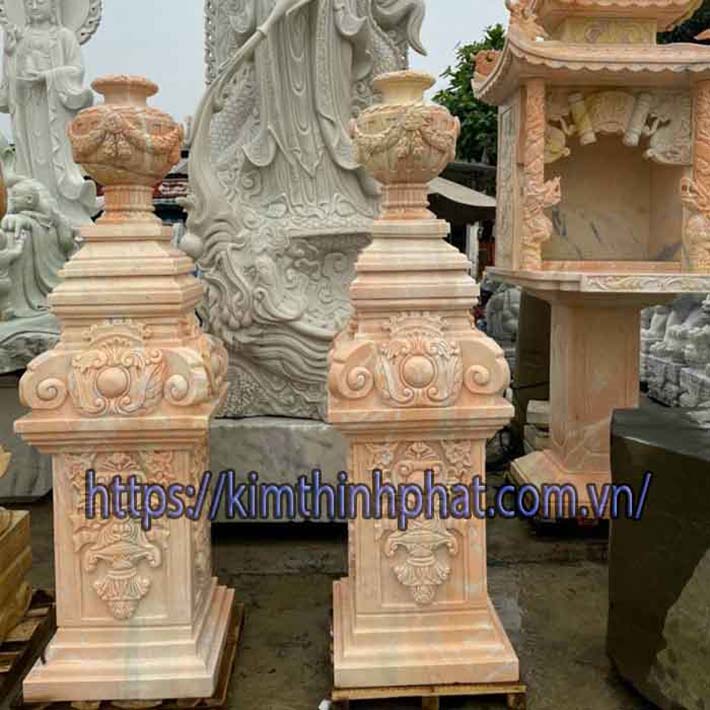 Cột đá hoa cương marble 21