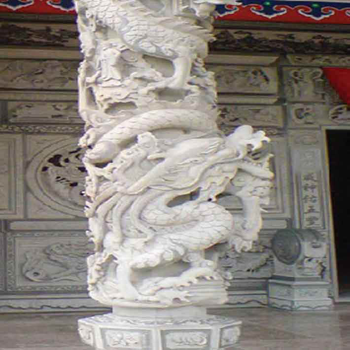 Cột đá hoa cương