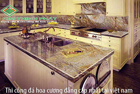 đá hoa cương bếp