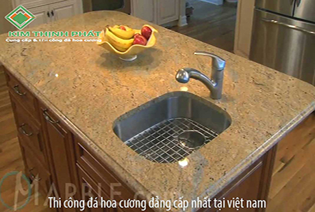 đá hoa cương bếp