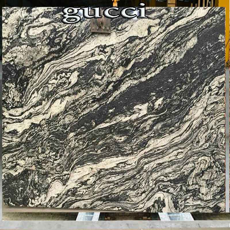 Đá granite gucci black white