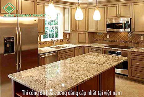 đá hoa cương bếp granite