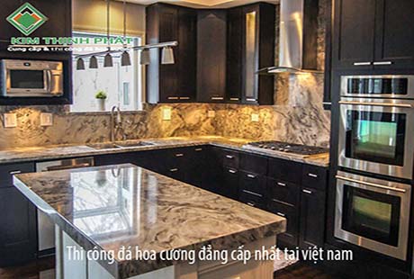 đá hoa cương bếp granite