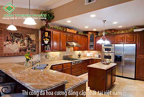 đá hoa cương bếp granite