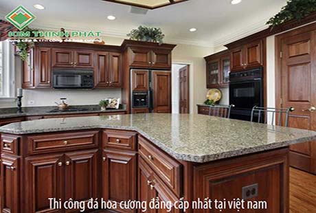 đá hoa cương bếp granite