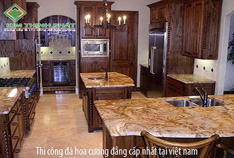 đá hoa cương bếp granite