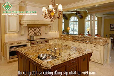 đá hoa cương bếp granite