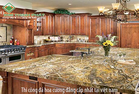 đá hoa cương bếp granite