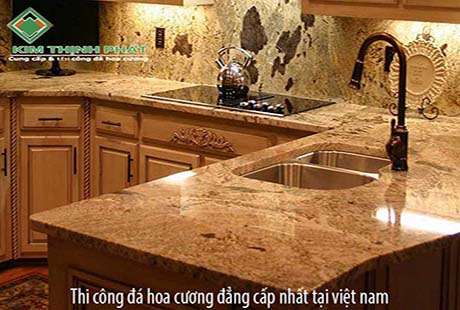 đá hoa cương bếp granite