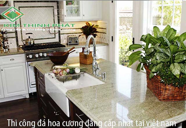 đá hoa cương bếp granite