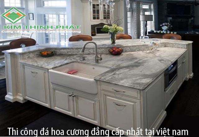 đá hoa cương bếp granite