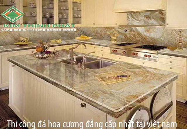 đá hoa cương bếp granite