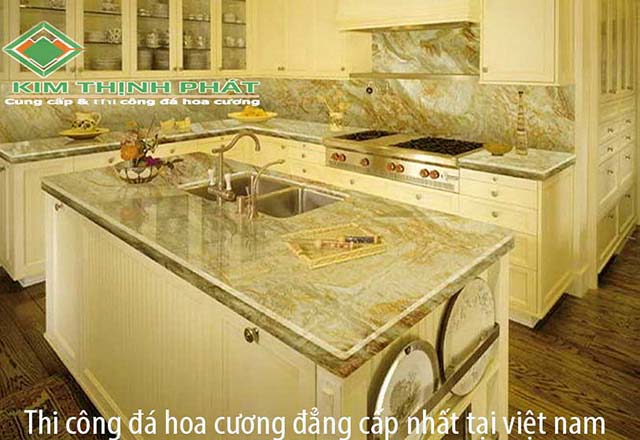 đá hoa cương bếp granite