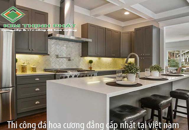 đá hoa cương bếp granite