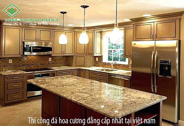 đá hoa cương bếp granite