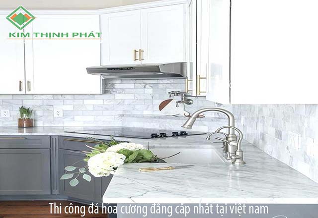 đá hoa cương bếp granite