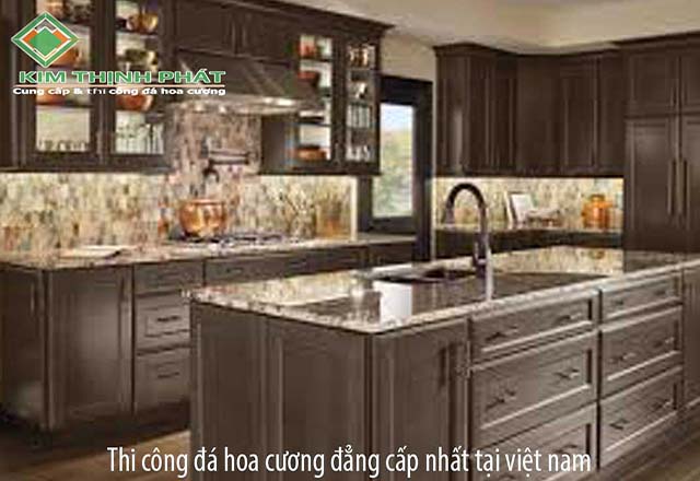 đá hoa cương bếp granite