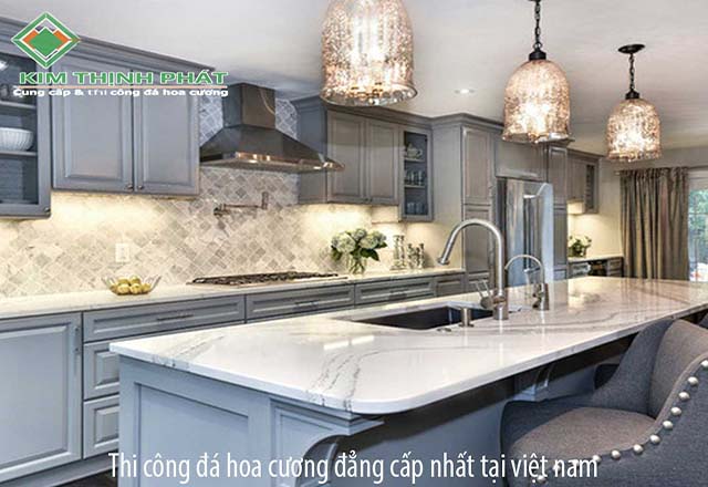 đá hoa cương bếp granite