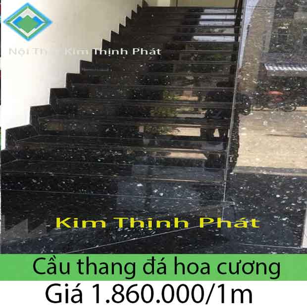 đá hoa cương lát cầu thang nhà phố rẻ đep