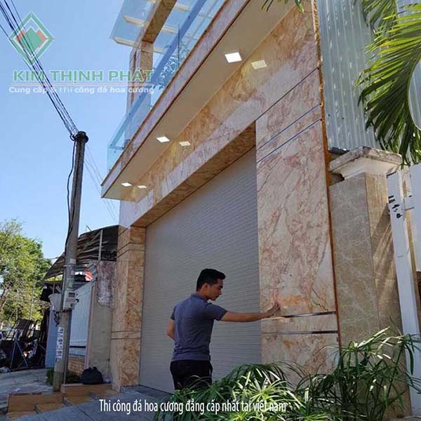 Đá hoa cương marble mặt tiền 22